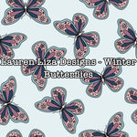 Lauren Liza Designs - Winter Butterflies