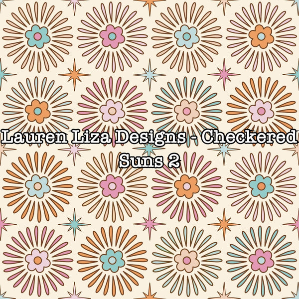 Lauren Liza Designs - Checkered Suns 2