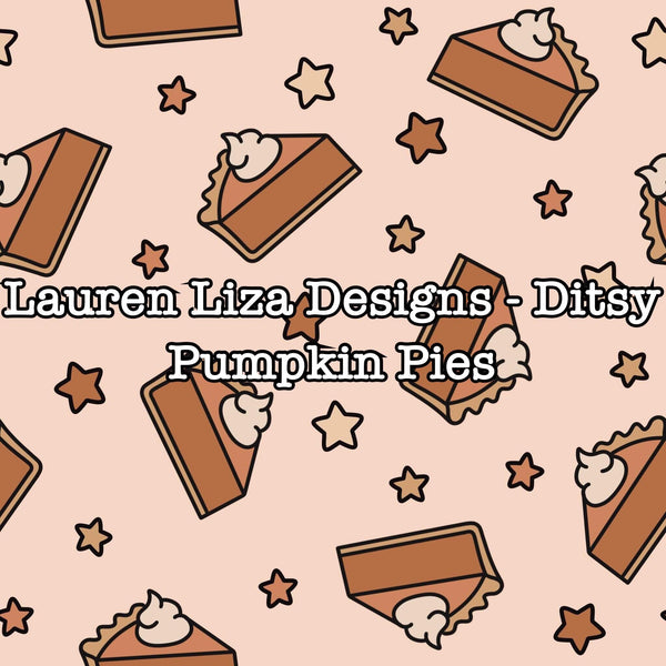 Lauren Liza Designs - Ditsy Pumpkin Pies