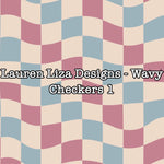 Lauren Liza Designs - Wavy Checkers 1