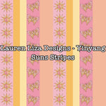 Lauren Liza Designs - Yinyang Suns Stripes