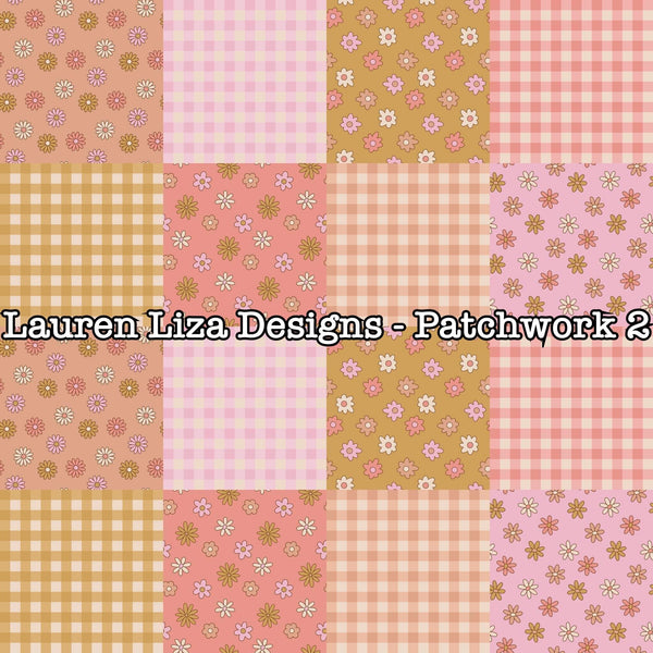 Lauren Ritz Designs Lauren Liza Designs - Patchwork 2 – Brianna's Bow Supply Shoppe LLC