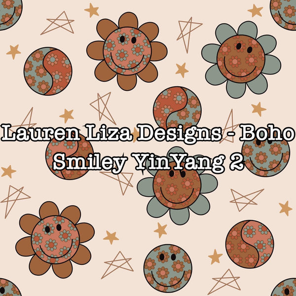 Lauren Liza Designs - Boho Smiley Yin Yang 2