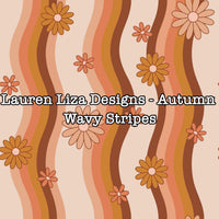 Lauren Liza Designs - Autumn Wavy Stripes