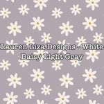 Lauren Liza Designs - White Daisy Light Gray