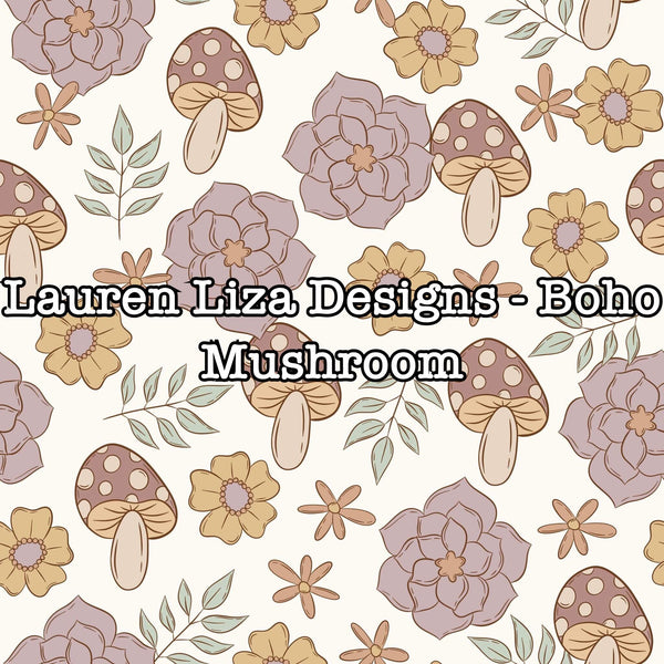 Lauren Liza Designs - Boho Mushroom