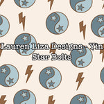 Lauren Liza Designs - Yin Star Bolts