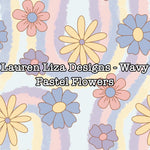 Lauren Liza Designs - Wavy Pastel Flowers