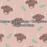 Lauren Liza Designs - Watercolor Highland Beige