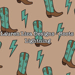 Lauren Liza Designs - Boots Lightning