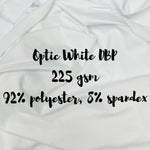 custom optic white 225gsm DBP