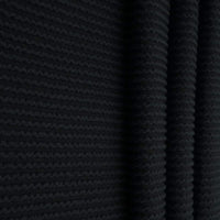 solid urban rib knit (black)