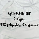 custom optic white 240gsm DBP