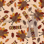 Wallflower Graphics (seamless) - Gobble Turkeys