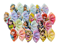 bbss exclusive princess strips (scuba/super techno) these are not finished bows.