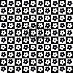 Layla Drew's Designs -Black White Floral Checks