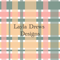 Layla Drew's Designs - Pink Green Plaid