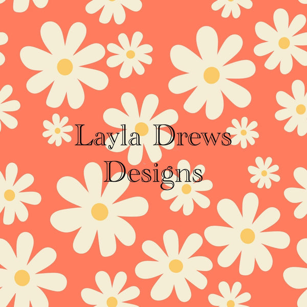 Layla Drew's Designs - Peach Floral