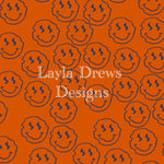 Layla Drew's Designs - Navy Orange Smiles