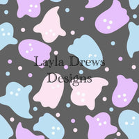 Layla Drew's Designs - Pastel Ghosts