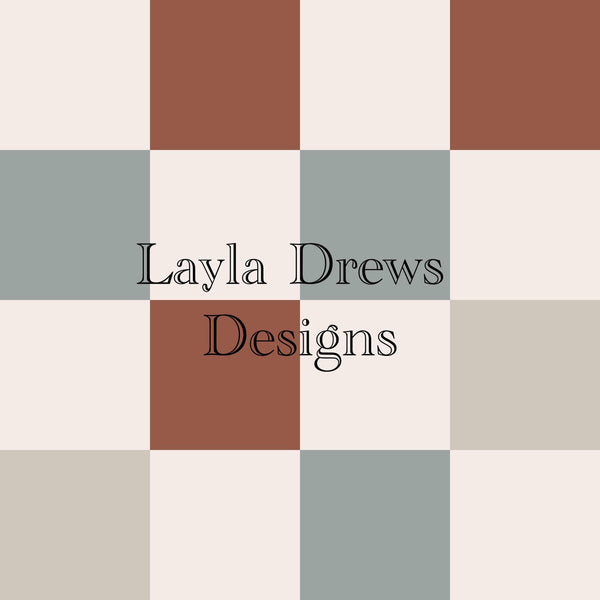 Layla Drew's Designs - Modern Boho Checkers