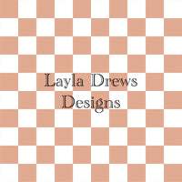 Layla Drew's Designs - Neutral Checkers 1