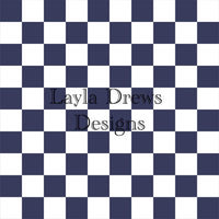 Layla Drew's Designs - Navy Checkers