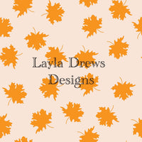 Layla Drew's Designs - Orange Leaf