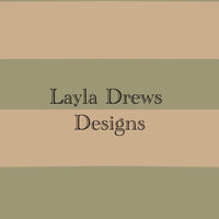 Layla Drew's Designs - Neutral Tan Stripes