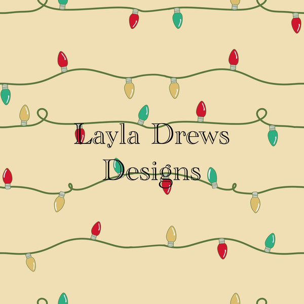 Layla Drew's Designs - Classic Christmas Lights