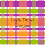 Layla Drew's Designs - Halloween Plaid