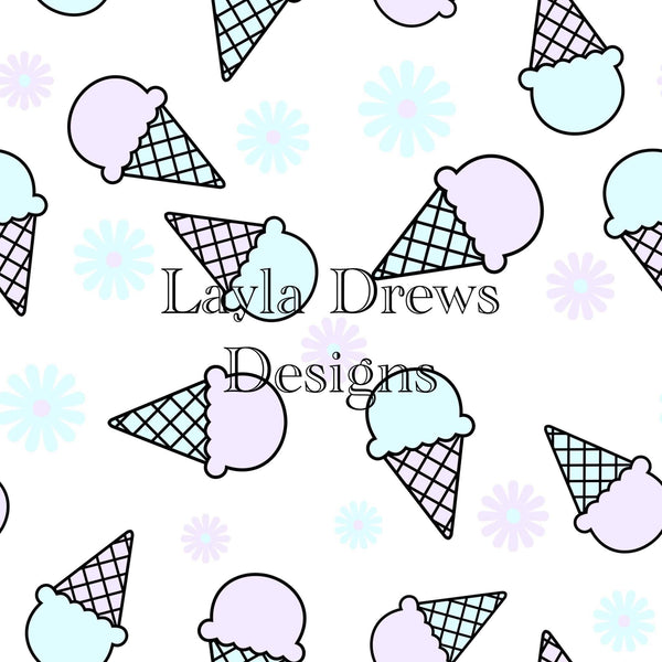 Layla Drew's Designs - Pastel Ice Cream