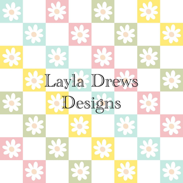 Layla Drew's Designs - Oakli Checkers Floral