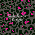 Layla Drew's Designs - HP Grey Leopard