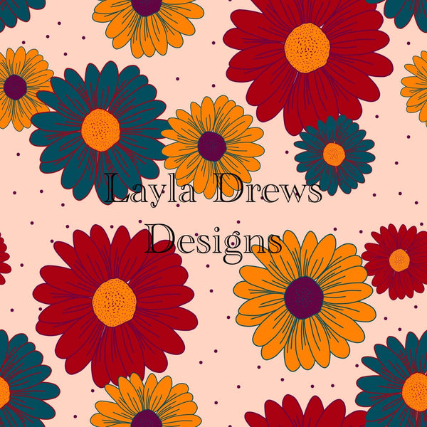 Layla Drew's Designs - Colorful Fall Florals
