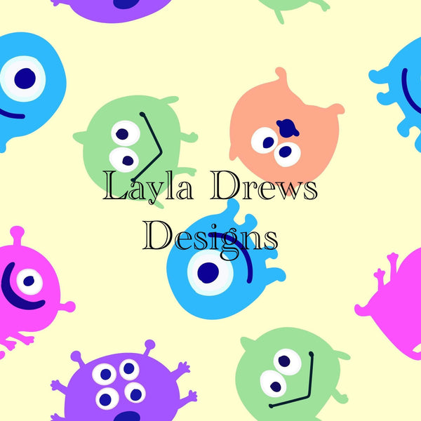 Layla Drew's Designs  - Silly Monsters