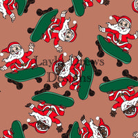 Layla Drew's Designs  - Skateboard Santas 3