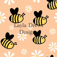 Layla Drew's Designs  - Spring Bees Seamless