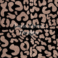 Layla Drew's Designs  - Silver Glitter Leopard
