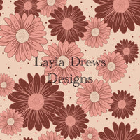 Layla Drew's Designs  - Rose Gold Floral Dots