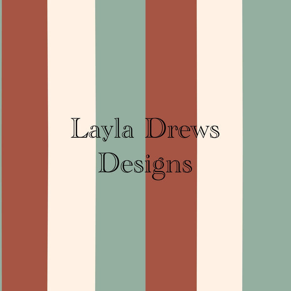 Layla Drew's Designs  - Retro Stripes 2