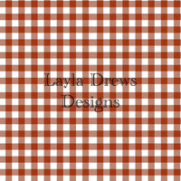 Layla Drew's Designs  - Rust Plaid