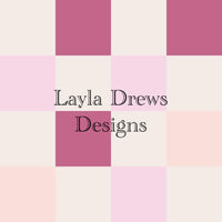 Layla Drew's Designs  - Pink Winter Checkers