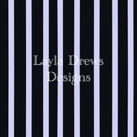 Layla Drew's Designs  - Purple Stripes