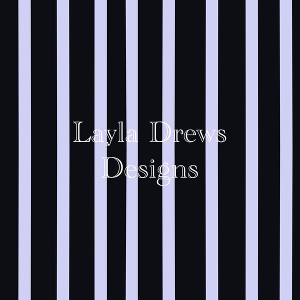 Layla Drew's Designs  - Purple Stripes