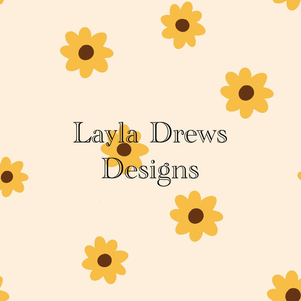Layla Drew's Designs  - Simple Yellow Flowers