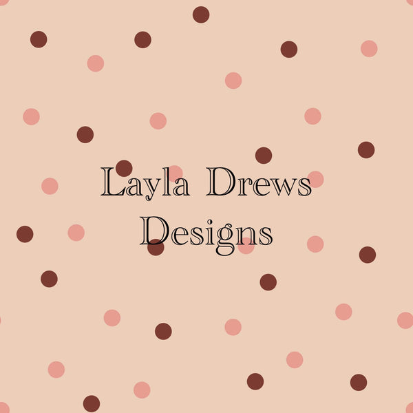 Layla Drew's Designs  - Rose Gold Dots