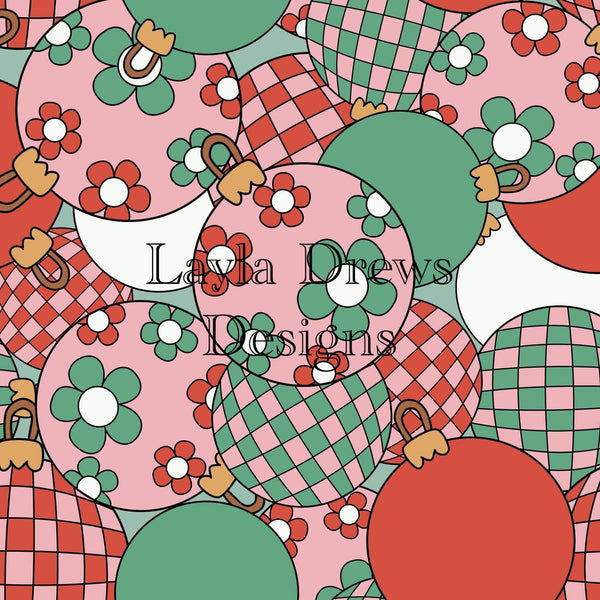 Layla Drew's Designs  - Retro Ornaments