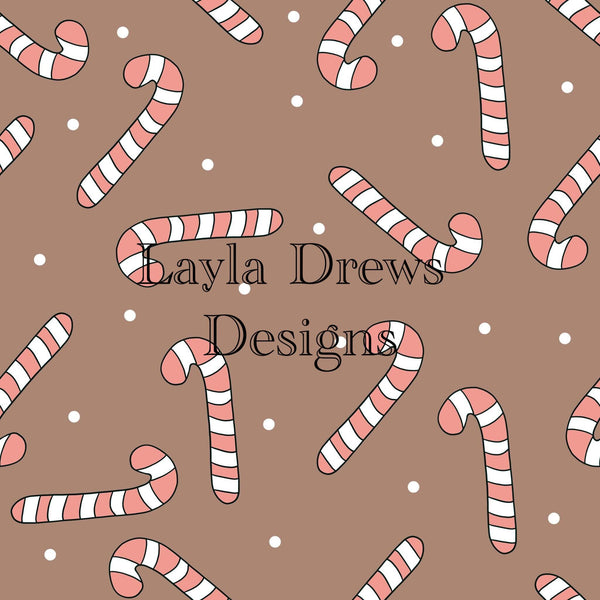 Layla Drew's Designs - Pink Candy Canes