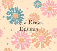 Layla Drew's Designs - Boho Sketch Florals 2